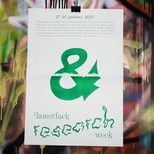 Konstfack Research Week 2025
