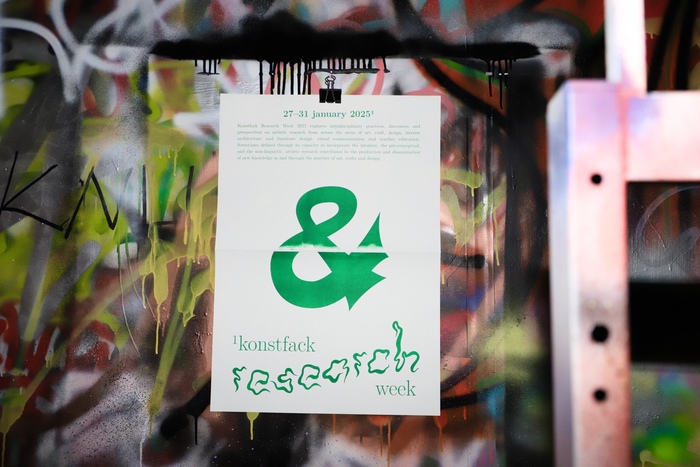 Konstfack Research Week 2025 1