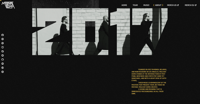 Molchat Doma website 2