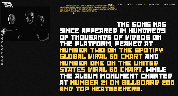 Molchat Doma website 3