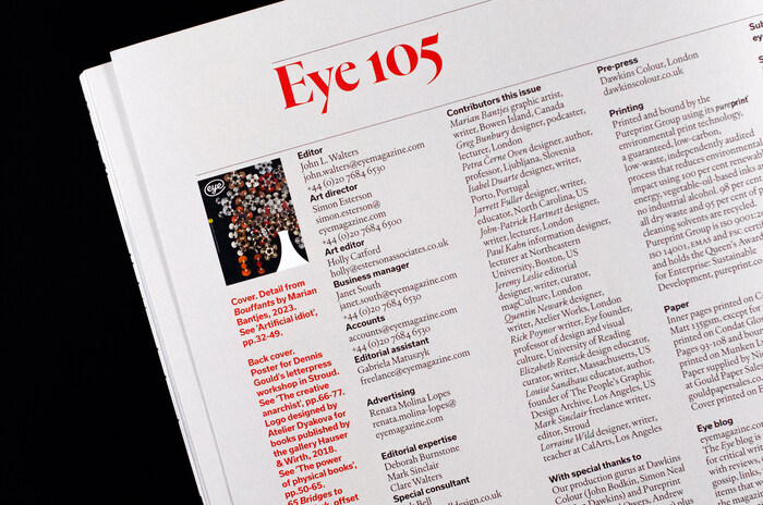 Eye magazine #105 13