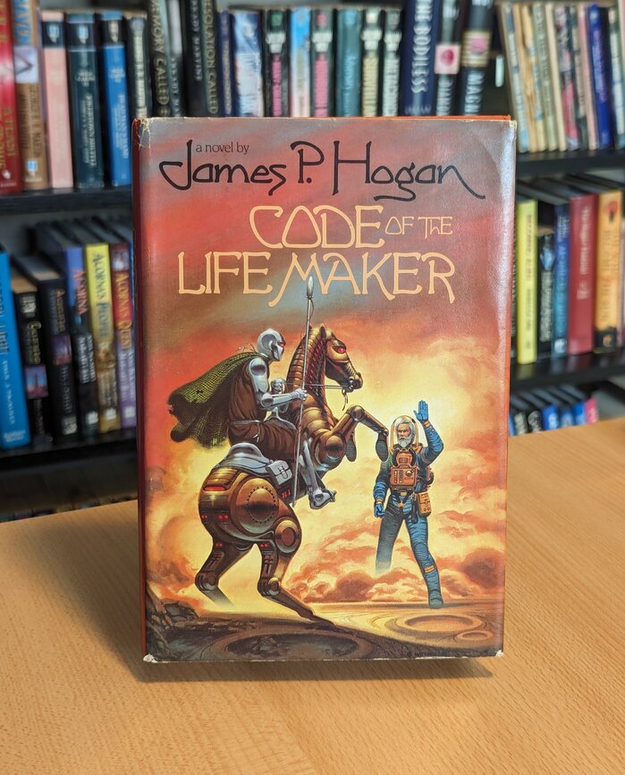 Code of the Lifemaker by James P. Hogan, Del Rey/Ballantine 1
