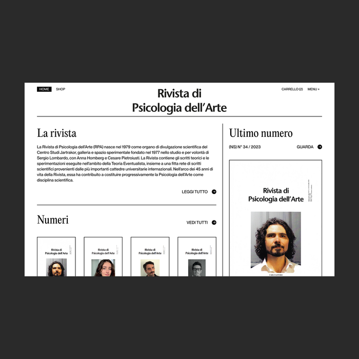 Rivista di Psicologia dell’Arte website 1