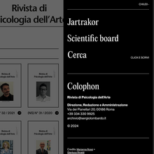 <cite>Rivista di Psicologia dell’Arte</cite> website