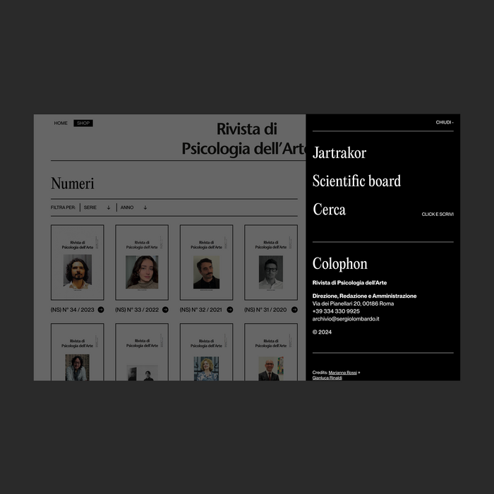 Rivista di Psicologia dell’Arte website 5