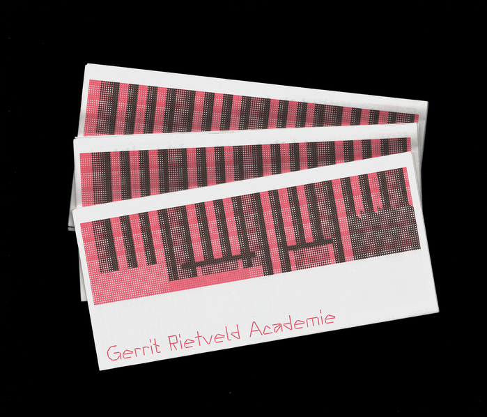 Gerrit Rietveld Academie brochure 1