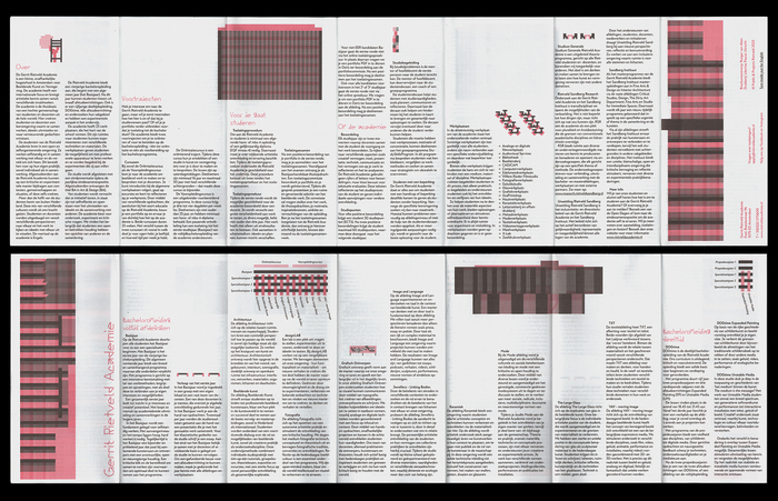 Gerrit Rietveld Academie brochure 3