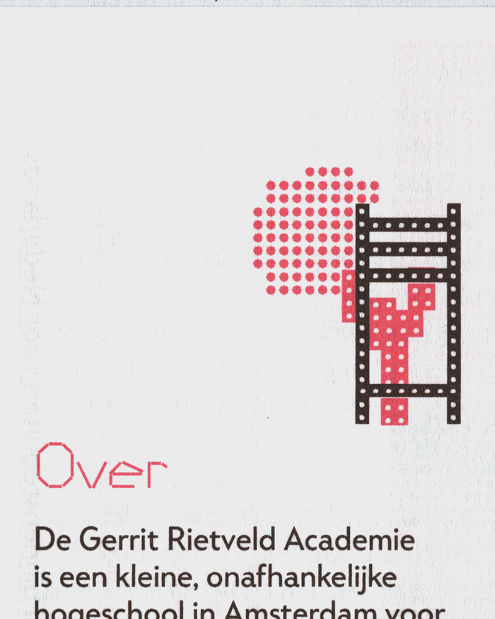 Gerrit Rietveld Academie brochure 6