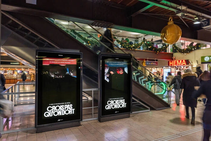 Crois pas qu’on dort campaign and titles 2