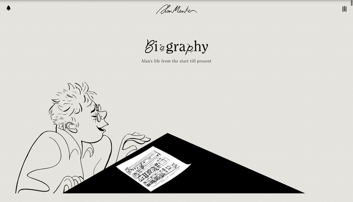 Alan Menken’s website 3
