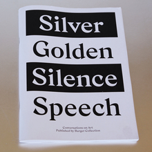 <cite>Silver Silence Golden Speech</cite>