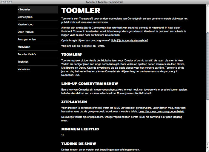 Toomler website 3