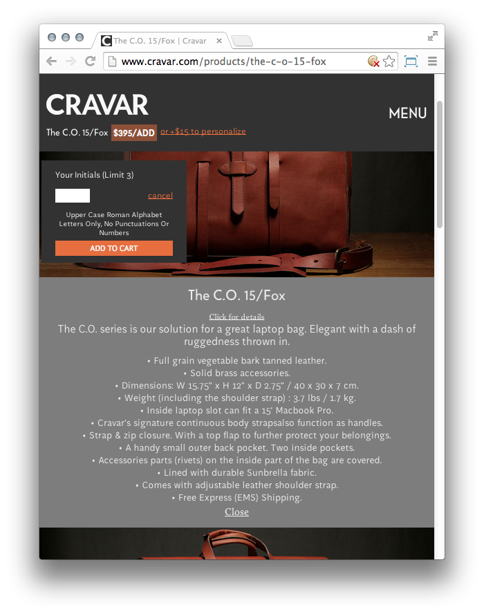 Cravar 6