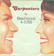 The Carpenters – “Beechwood 4-5789” single cover