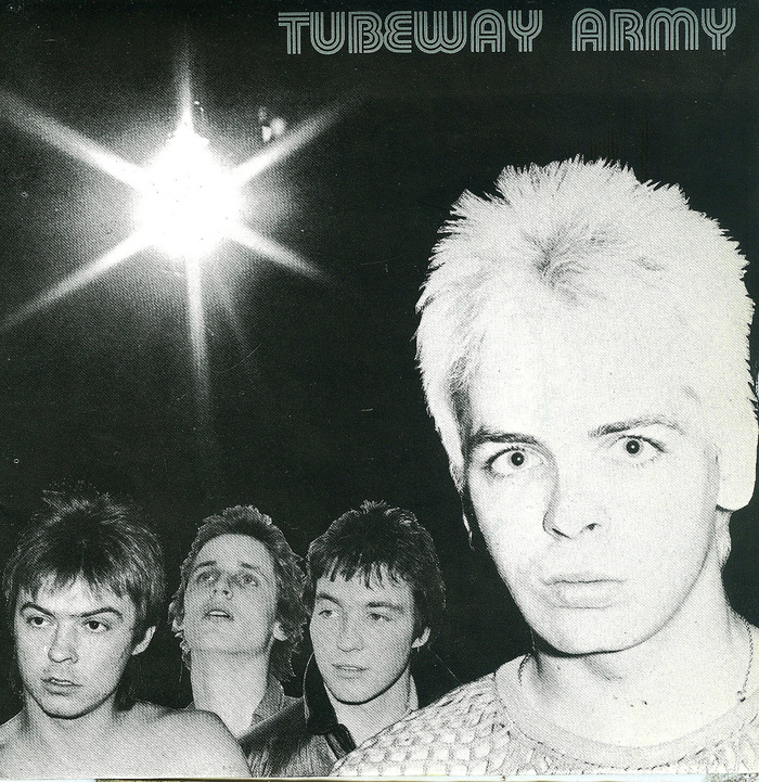 Tubeway Army – “Bombers” single cover 1