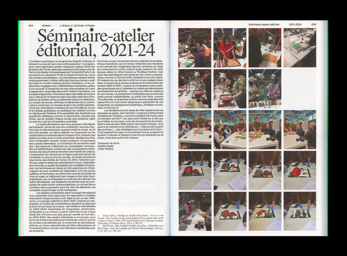 Graphic Cultures of Dissent / Cultures Graphiques de la Contestation 2