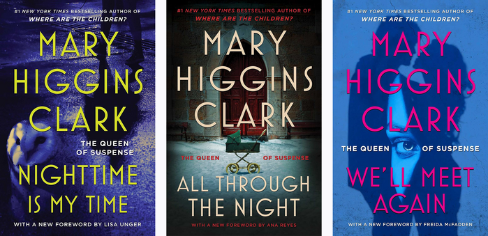 Mary Higgins Clark’s suspense novels 1