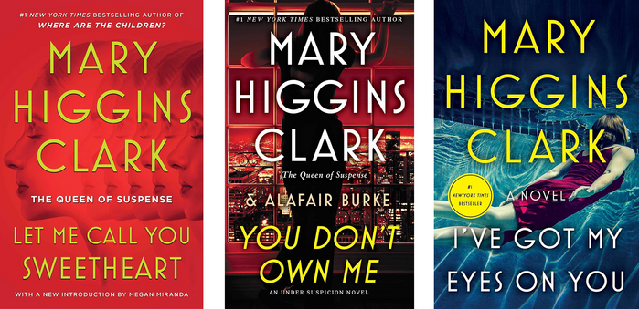 Mary Higgins Clark’s suspense novels 4