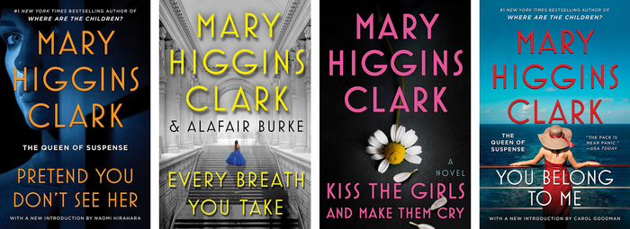 Mary Higgins Clark’s suspense novels 6