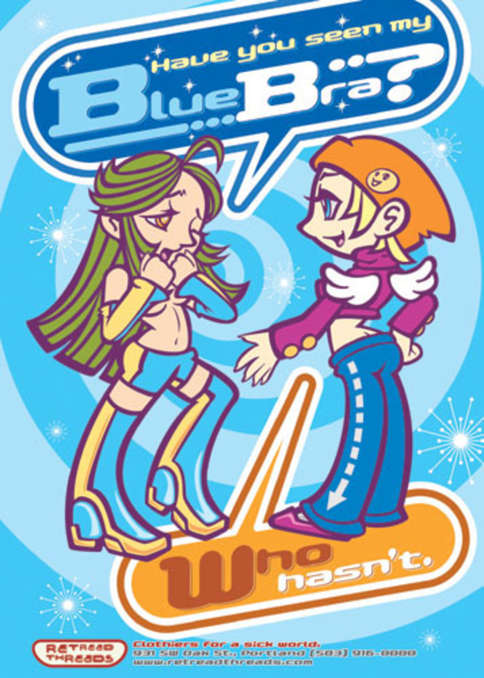 Another version of the above, this time showing Pop Magic. The uppercase B and W and the lowercase m, n and v have been modified.