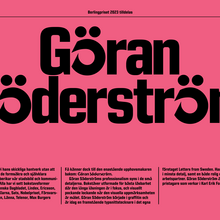 Berling Prize diploma 2023