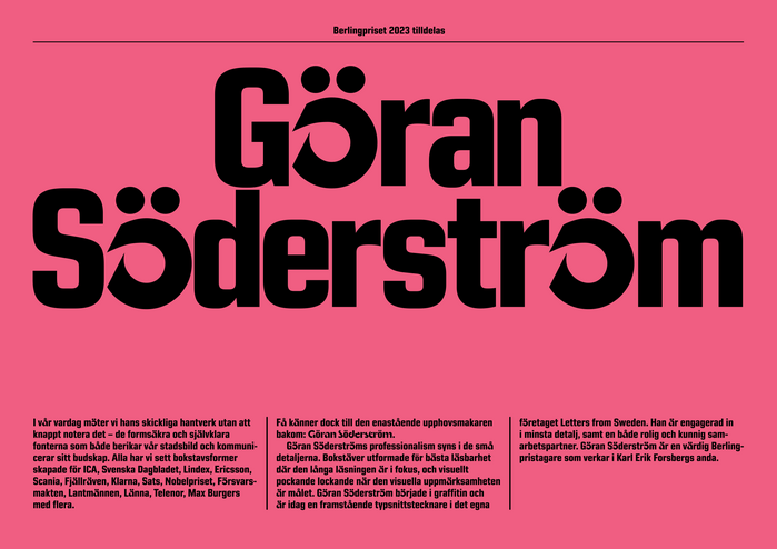 Berling Prize diploma 2023 1