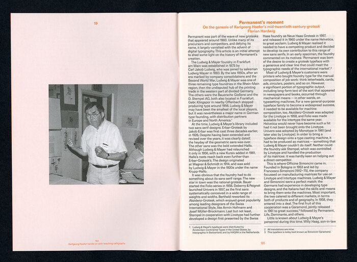 Footnotes issue E: article 19