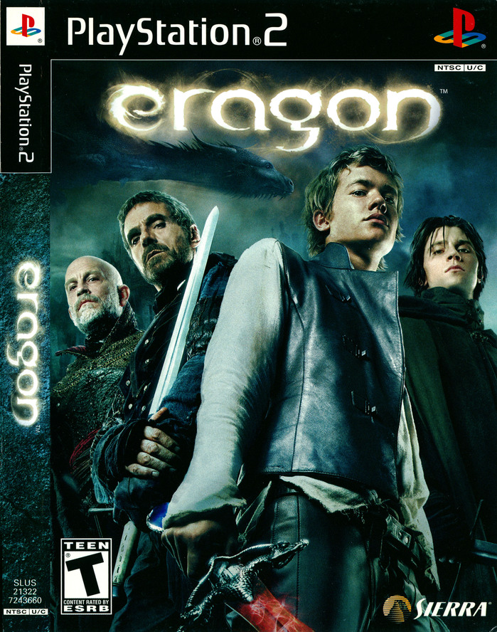 The tie-in Playstation 2 videogame for the movie Eragon