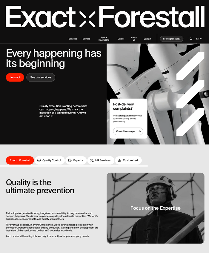 Website detail