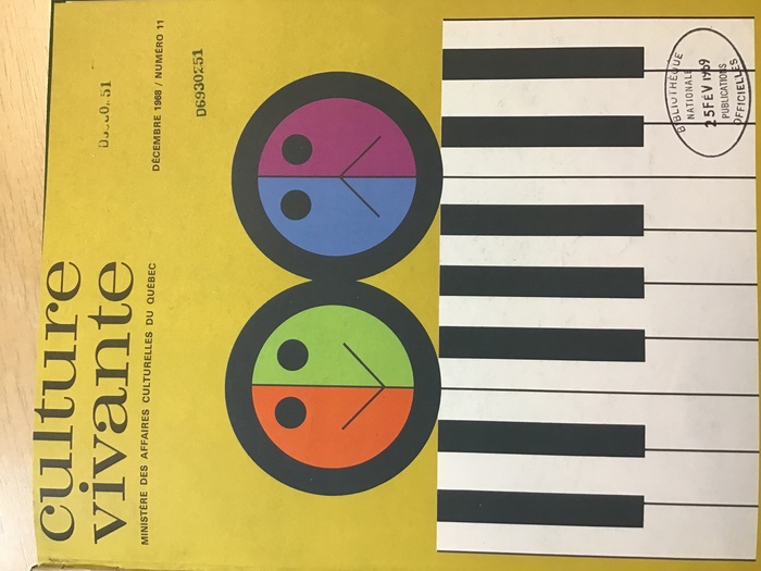 On the cover of no. 11 from December 1968, the small print is in .