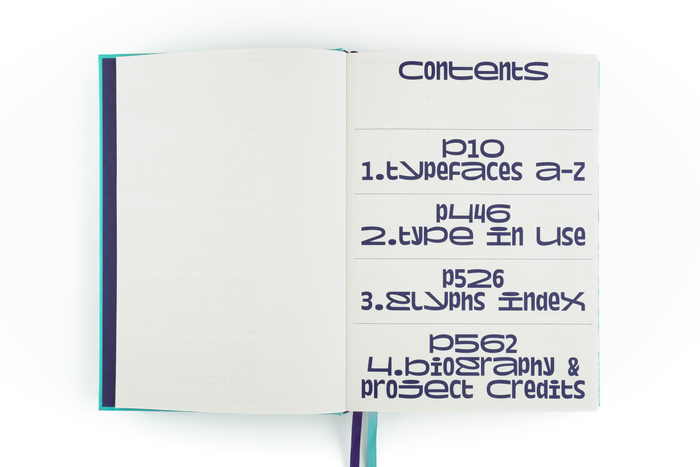  is also used for the contents page.