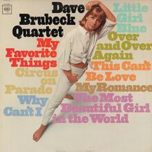 Dave Brubeck Quartet – <cite>My Favorite Things</cite> album art