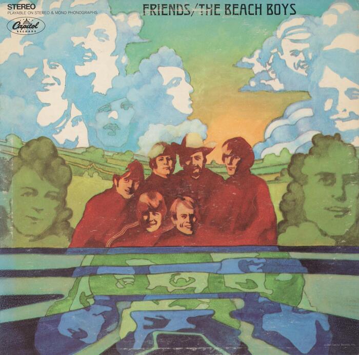 The Beach Boys – Friends album art 1