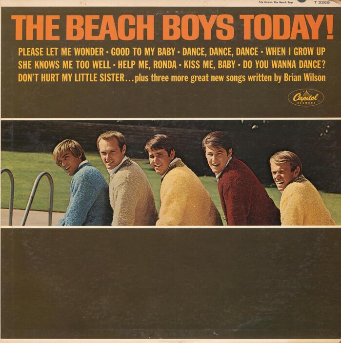 The Beach Boys – Today! album art 1