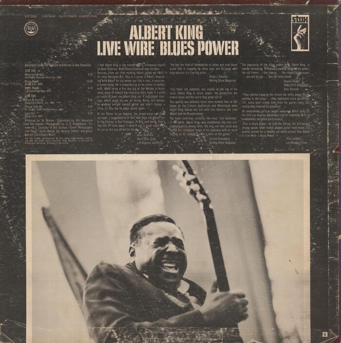Albert King – Live Wire / Blues Power album art 2