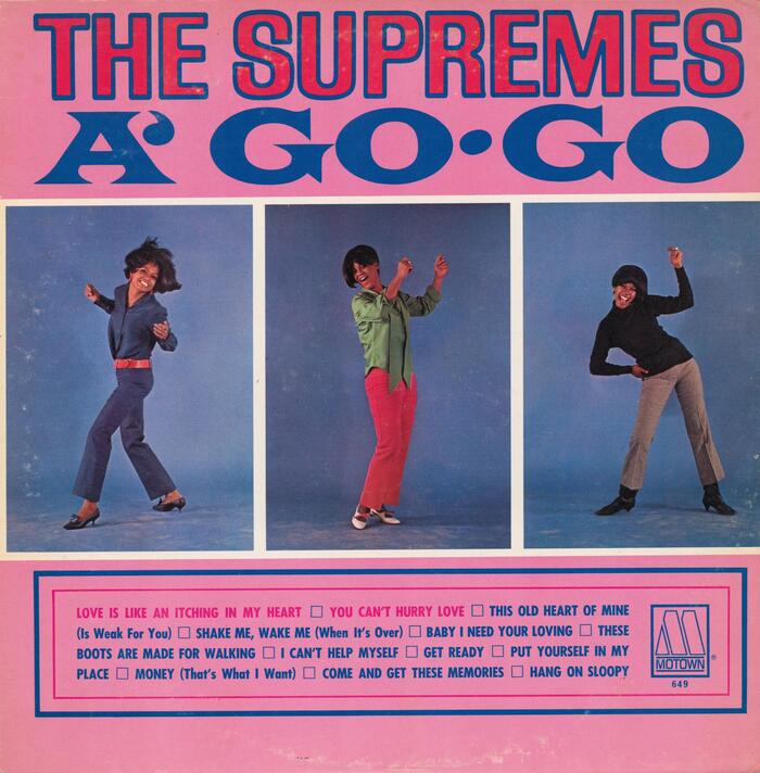 The Supremes – A’ Go-Go album art 1