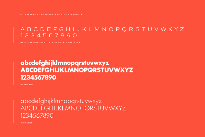 IIT College of Architecture visual identity 3