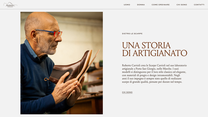 Scarpe Carrioli website 5