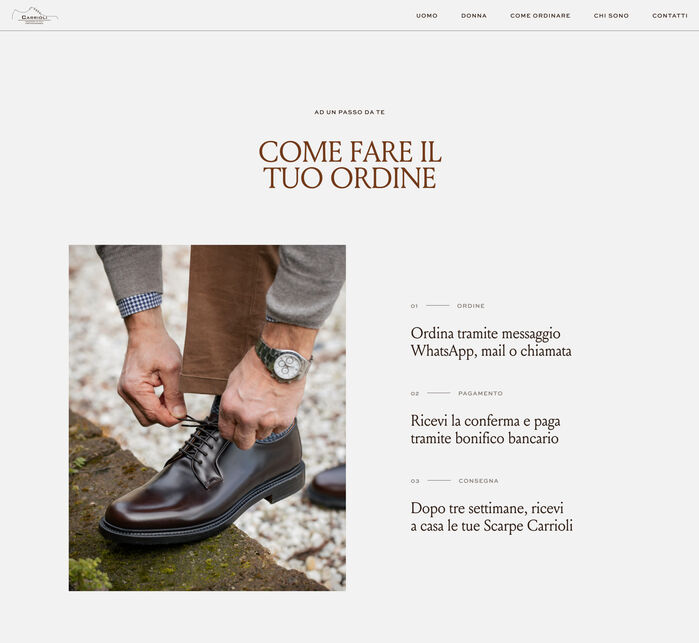 Scarpe Carrioli website 8
