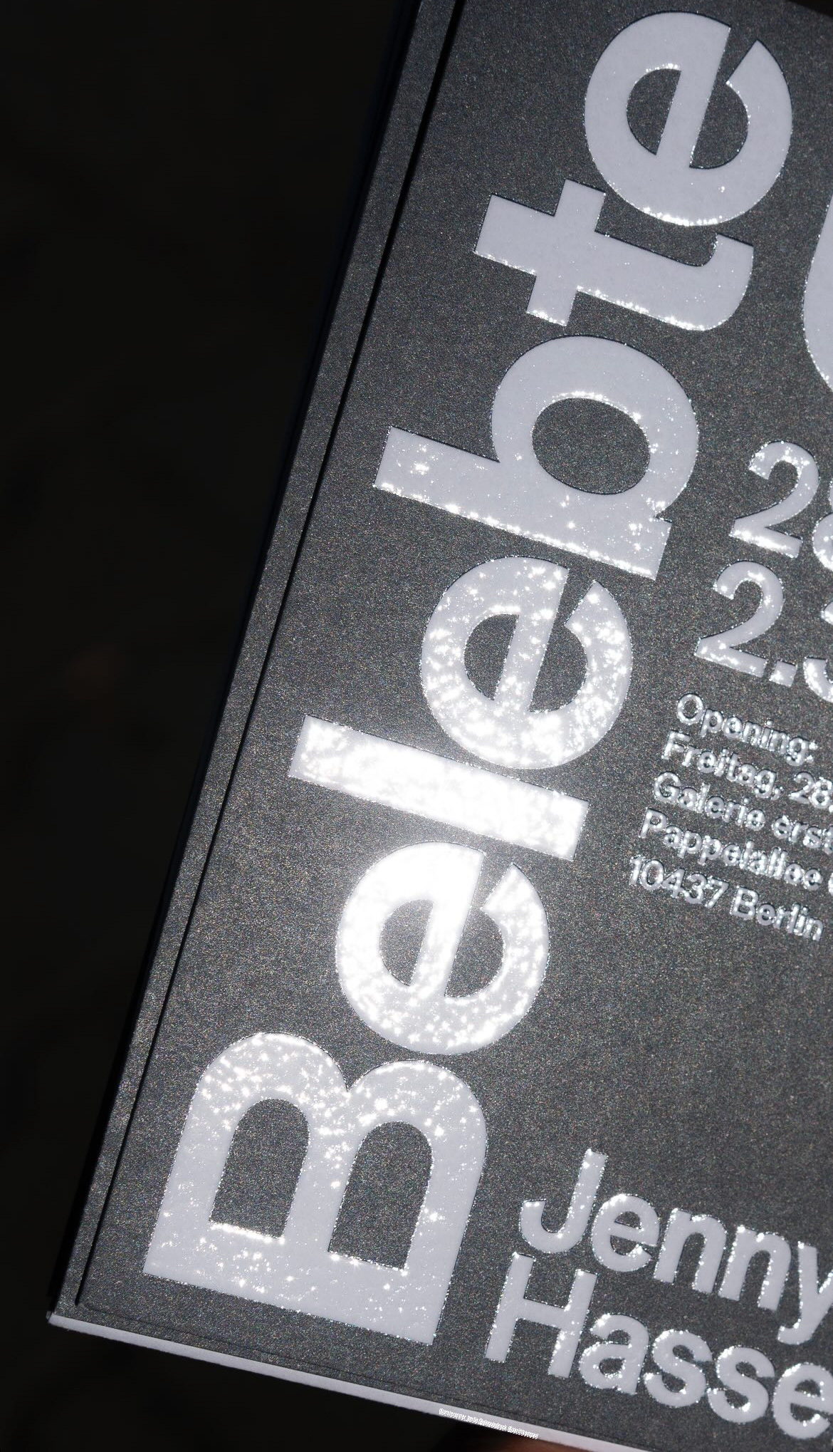 Belebte Umgebung flyer Fonts In Use