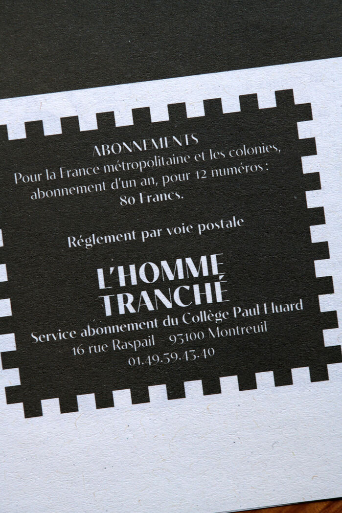 L’Homme Tranché 7