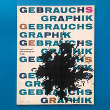 <cite>Gebrauchsgraphik</cite>, no. 8, 1958