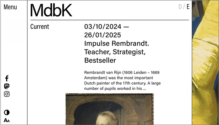 MdbK Leipzig logo and website 5