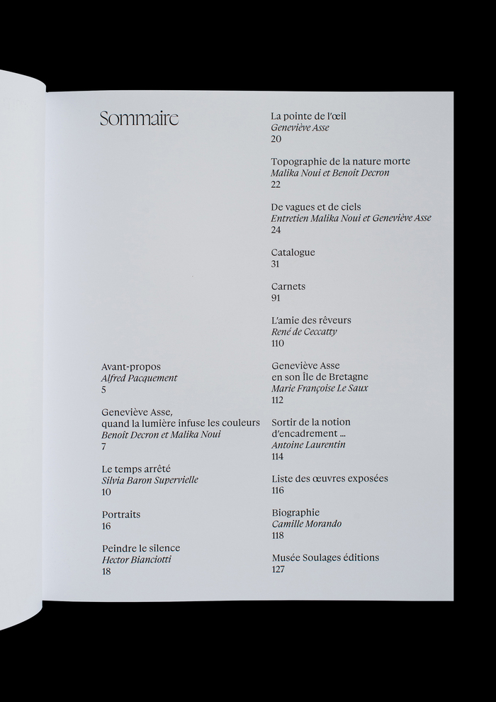 Geneviève Asse – Le Bleu prend tout ce qui passe exhibition and catalog 5