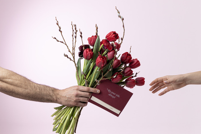 Malfoof Flowers Valentine’s cards 2