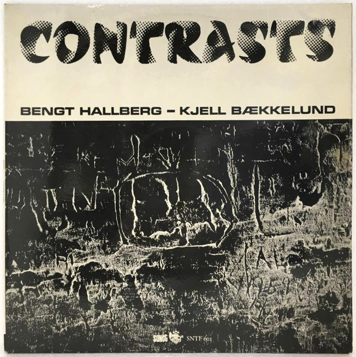 Bengt Hallberg &amp; Kjell Bækkelund – Contrasts album art