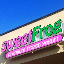 sweetFrog Premium Frozen Yogurt