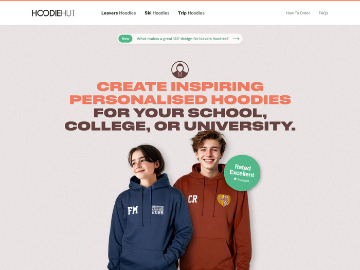 HoodieHut website 1