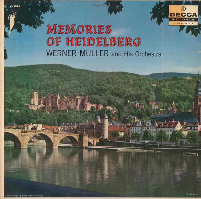 Werner Müller and His Orchestra – Memories of Heidelberg album art