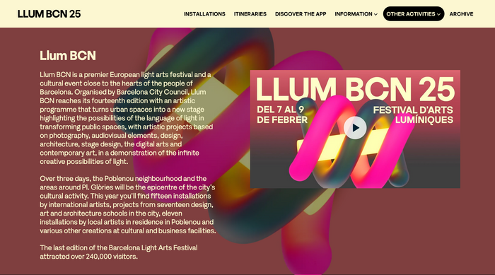 Llum BCN Festival 2025 7
